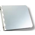 Aluminum Hinged CD Holder - 20 Disk Capacity (5 7/8"x6 3/8")